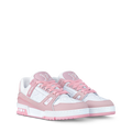 LOUIS VUITTON LV TRAINER WHITE PINK FULLY BOXED